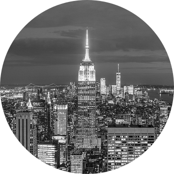 Panorama New York City (Manhattan) van Volt