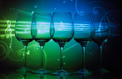 Muziek in glas