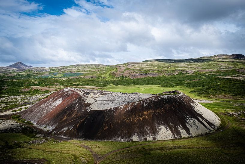Iceland, land of fire and ice...and volcanoes by Elly van Veen