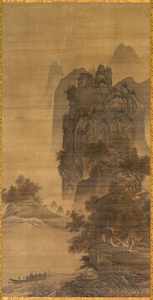 Sesshu Tōyō.Landschaft von 1000 Schilderijen