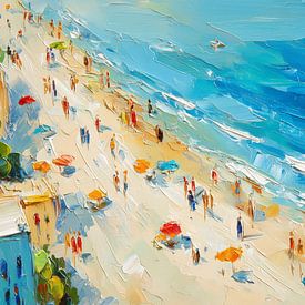 Beach life from above by ARTemberaubend