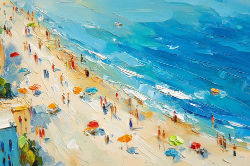 Beach life from above