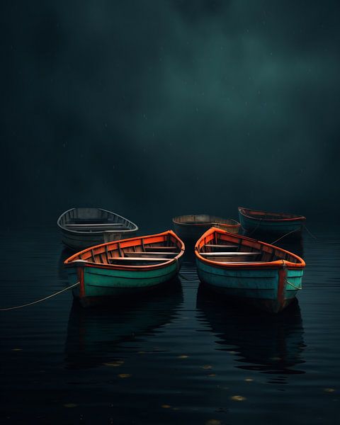 Boten van fernlichtsicht