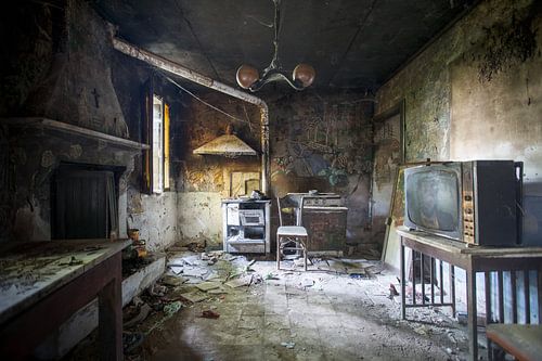 Die Küche des Künstlers