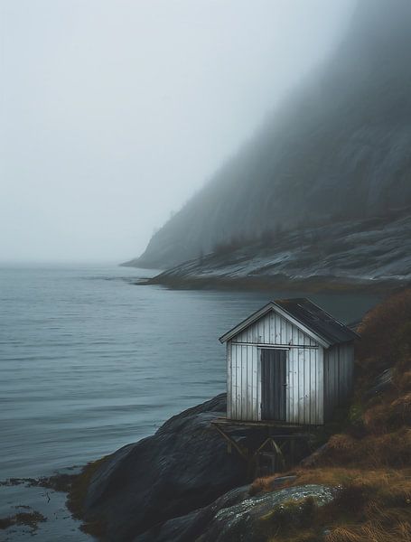 Herfstlandschap van fernlichtsicht