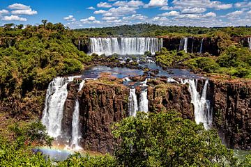 Die Iguazu Wasserfälle zwischen Argentinien und Brasilien