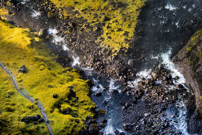 Kloof Háifoss van Danny Slijfer Natuurfotografie