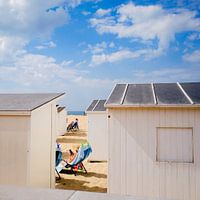strandhuisjes belgie, oostende kust
