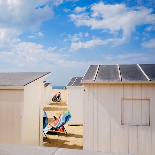 strandhäuschen belgien, ostküste