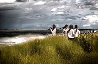Duinnimfen Knokke strand van Christine Vesters Fotografie thumbnail