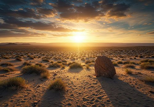 Woestijn Eenzaamheid