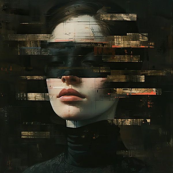 Vision Fragmentierte Harmonie von Kunst Laune