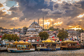 Istanbul mit Süleymaniye Moschee
