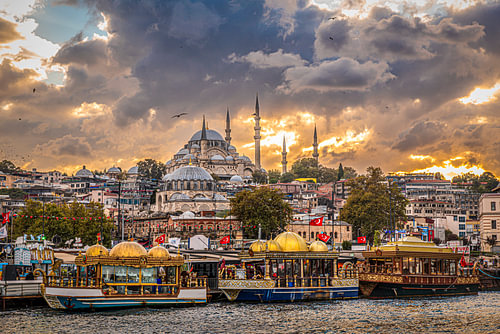 Istanbul with the Süleymaniye Mosque