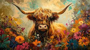 Schottische Highlander: Königliches Porträt