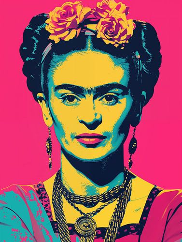 Frida | Trendy Pop Art in Roze