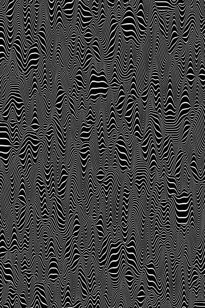 Stripey Valley b/w by Jörg Hausmann