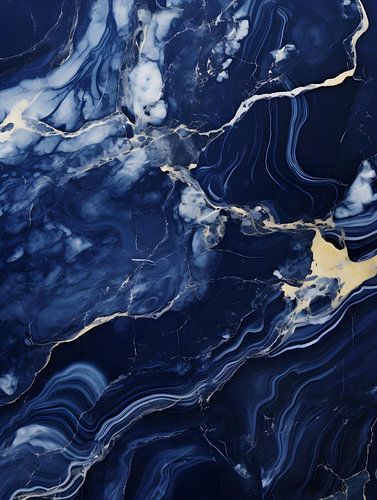 Blauw marmer structuur V4