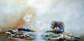 Farbenfrohe Natur von Gena Theheartofart