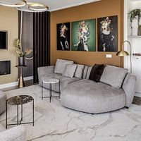 Kundenfoto: Her Portrait von Marja van den Hurk, auf Alu-Dibond