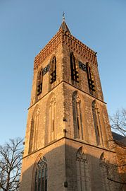 Old church bell tower Ede by Richard Wareham