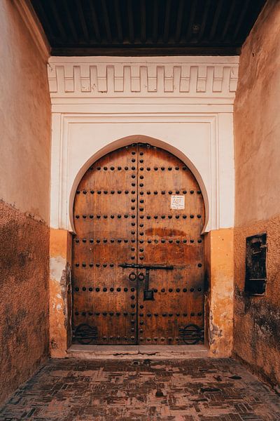 Porte Traditionnelle Marocaine par Dave Adriaanse - Photography