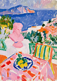 Geïnspireerd door Henri Matisse – Stillevens aan de Middellandse Zee