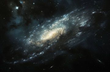 Galaxy van fernlichtsicht