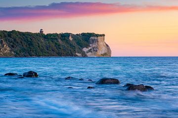 Le cap Arkona au lever du soleil