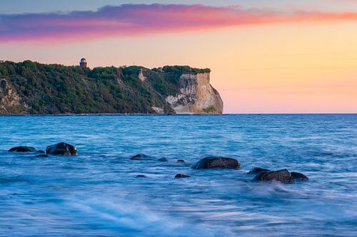 Le cap Arkona au lever du soleil