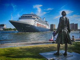 SS Rotterdam met tsaar Peter de Grote
