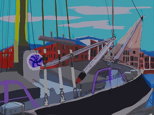 2016 art 8 Leeuwarden -Willemskade no 3 sur jan kamps