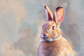 Rabbit by Poster Art Shop