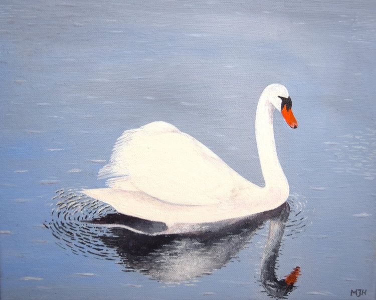 Swan by Martin Hoogduijn