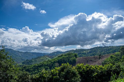Doi Mae Salong, Chiang Rai province in northern Thailand