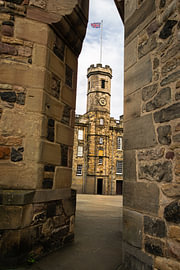 Le château d'Édimbourg, Écosse