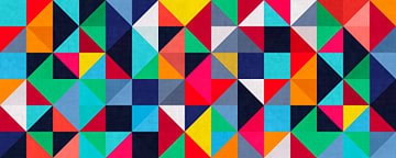 Geometrisch en kleurrijk 3 van Vitor Costa