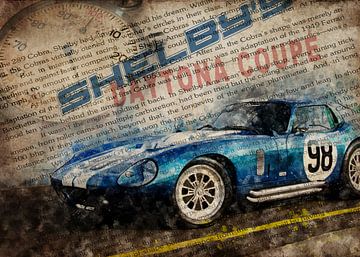 Newspaper Shelby Daytona Coupe #98 by Theodor Decker
