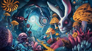 Psychedelischer Hasenbau