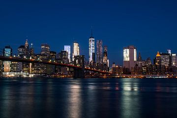 New York City skyline by Thomas Bartelds