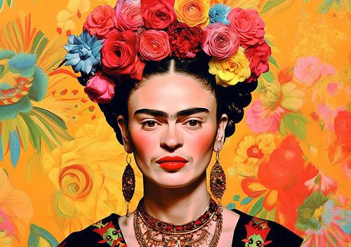 Frida Poster Print Kunstdruk