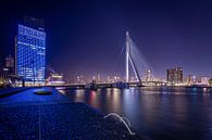 Erasmusbrücke - Rotterdam von Fotografie Ploeg Miniaturansicht