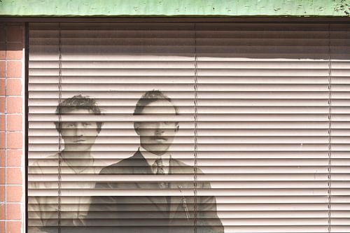 Ge-blind-eerd (vintage foto dubbelopname)