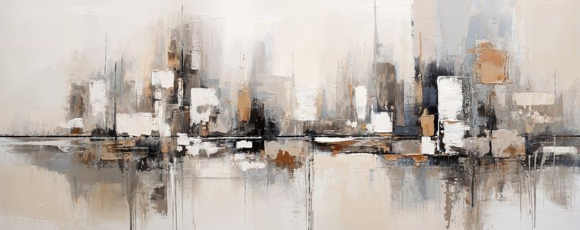 Art abstrait n° 133 par Peintures accrocheuses