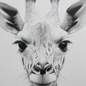 potlood tekening van Gelissen Artworks