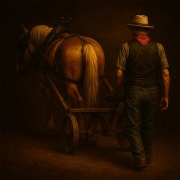 Werkpaard en Menner – Rust na Arbeid van Bert Quaedvlieg