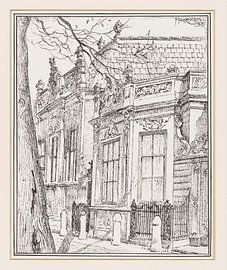 Huib Luns, Das Van-Loosen-Haus am Deich in Enkhuizen, 1938 von Atelier Liesjes