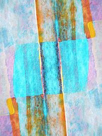 Pasteltinten, abstract - 01 van Kerstin Franz