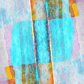 Pastelltöne abstrakt - 01 von Kerstin Franz