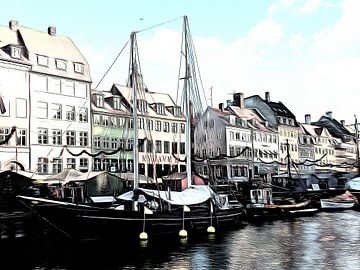 Tünche am Nyhavn von Dorothy Berry-Lound